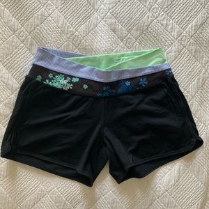 Women’s lululemon Black Shorts/Spandex - size 8